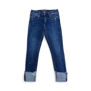 Joe's Jeans Dark Blue Ankle Cropped Denim